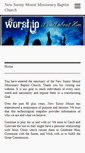 Mobile Screenshot of newsunnymountmbc.org